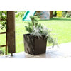 Mocha Rattan Plant Pot