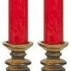 Set of 2 Pillar Candle Holder