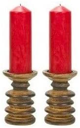 Set of 2 Pillar Candle Holder