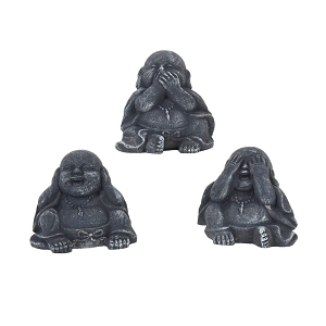 Three Wise Buddha Decorative Ornaments
