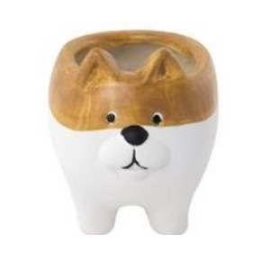 Terracotta Dog Pot