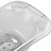 Large 50 Litre Aqua CLEAR Transparent Baby Bath Tub