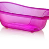 Large 50 Litre Aqua PURPLE Clear Transparent Baby Bath Tub