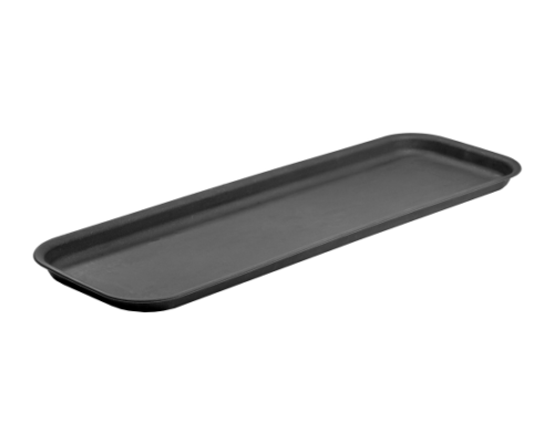 Pack of 4 - 75cm Long Heavy Duty Graphite Saucer